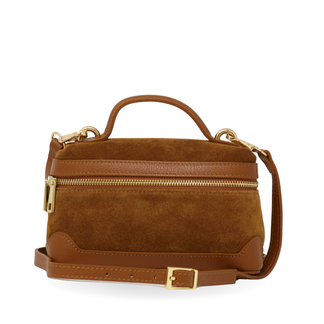 GF13210 GENUINE ITALIAN LEATHER BUCKET SHOULDER AND CROSSBODY BAG - German Fuentes Wholesale of Leather Handbags, Belts and Accessories - German Fuentes