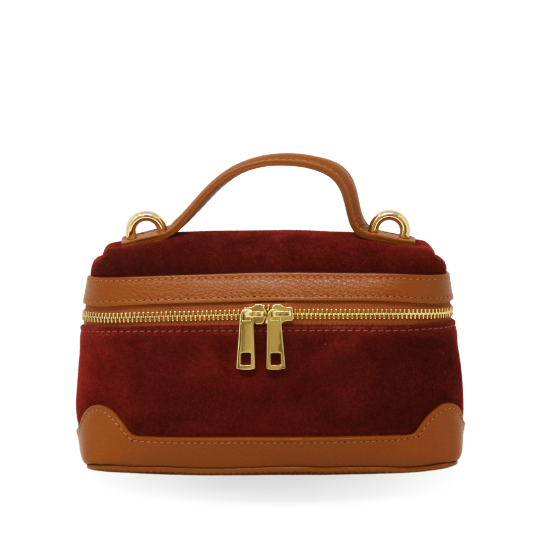 GF13210 GENUINE ITALIAN LEATHER BUCKET SHOULDER AND CROSSBODY BAG - German Fuentes Wholesale of Leather Handbags, Belts and Accessories - German Fuentes