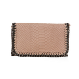 GF0392 GENUINE ITALIAN LEATHER CROSSBODY CLUTCH