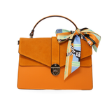 GF1939 GENUINE ITALIAN LEATHER SATCHEL BAG + FREE STRAP