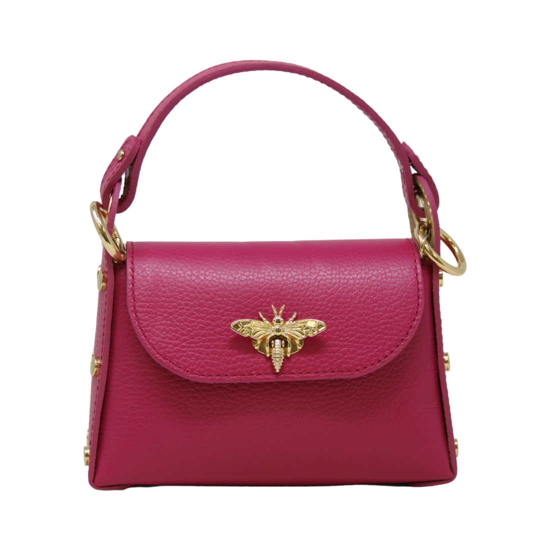 GF1085 GENUINE ITALIAN LEATHER BUTTERFLY MINI BAG