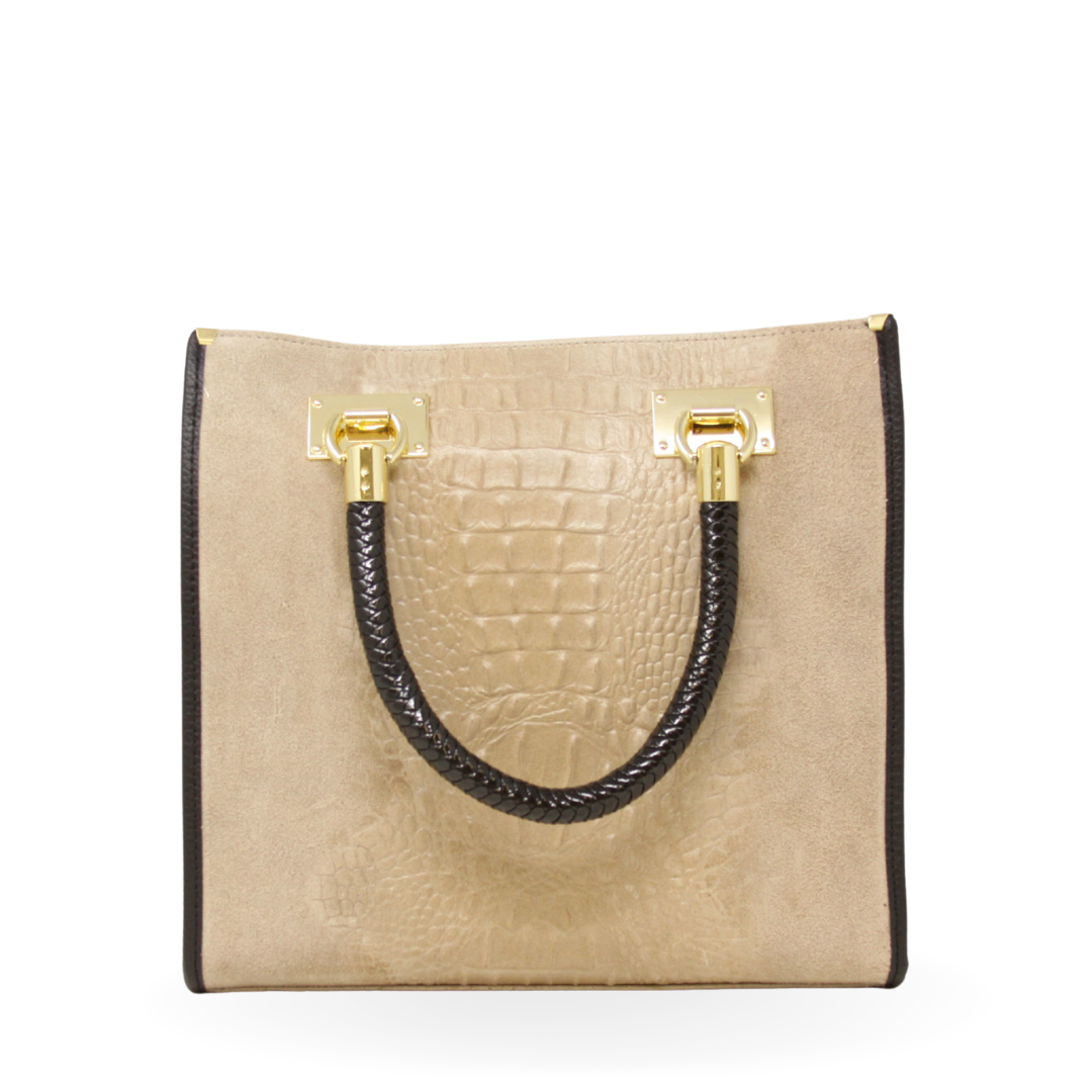 GF13221 GENUINE ITALIAN LEATHER PORTFOLIO BAG - German Fuentes Wholesale of Leather Handbags, Belts and Accessories - German Fuentes