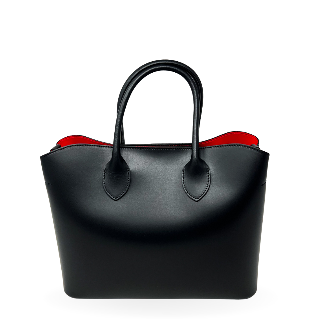 GF1943 GENUINE ITALIAN LEATHER RED INTERIOR BAG - German Fuentes Wholesale of Leather Handbags, Belts and Accessories - German Fuentes