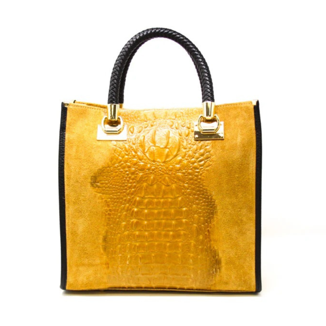 GF13221 GENUINE ITALIAN LEATHER PORTFOLIO BAG - German Fuentes Wholesale of Leather Handbags, Belts and Accessories - German Fuentes