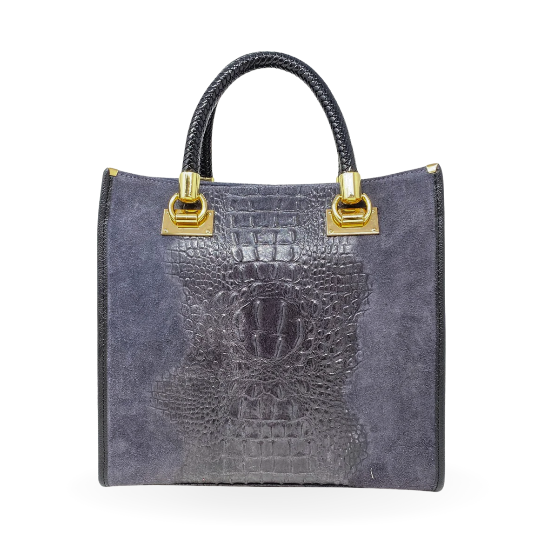 GF13221 GENUINE ITALIAN LEATHER PORTFOLIO BAG - German Fuentes Wholesale of Leather Handbags, Belts and Accessories - German Fuentes