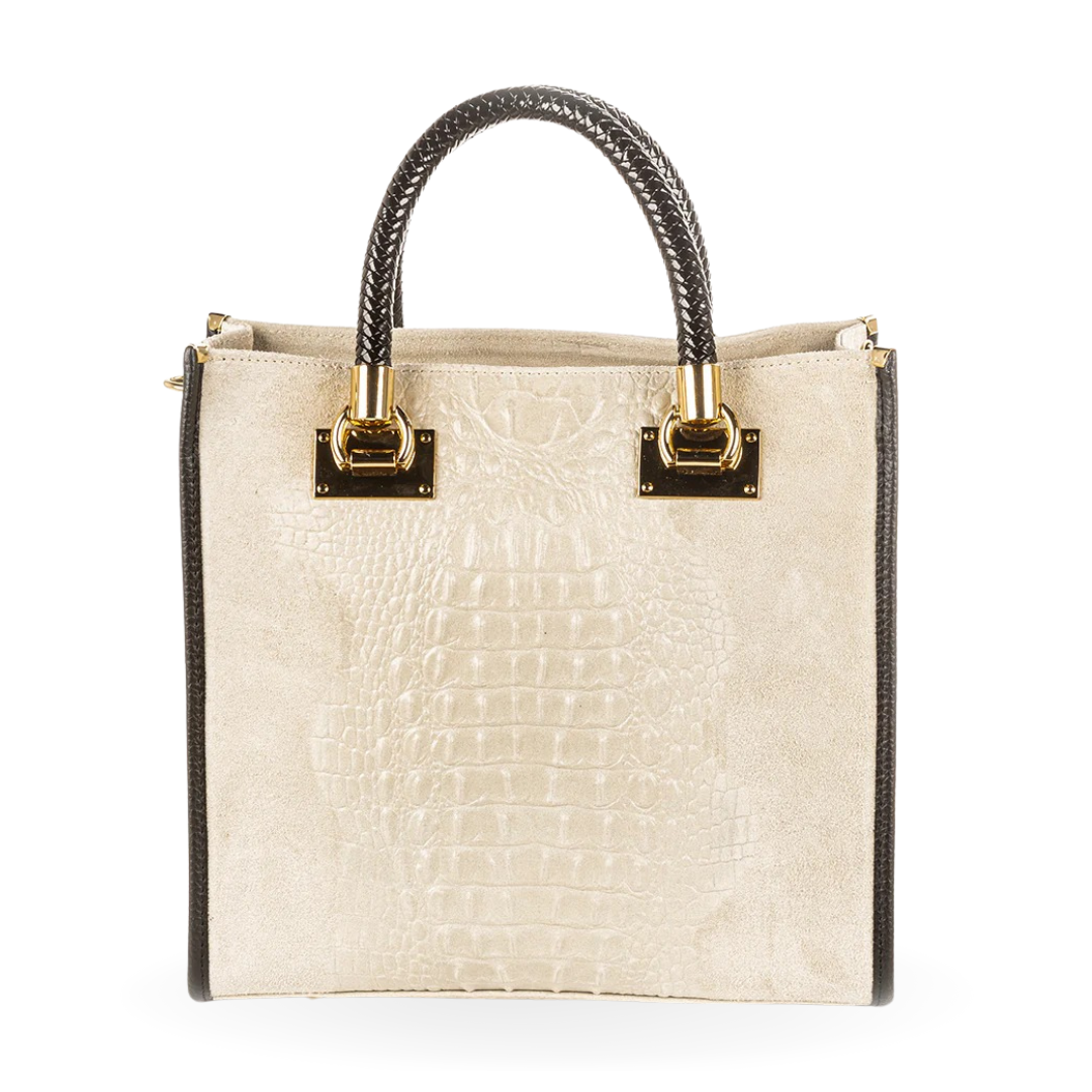 GF13221 GENUINE ITALIAN LEATHER PORTFOLIO BAG - German Fuentes Wholesale of Leather Handbags, Belts and Accessories - German Fuentes