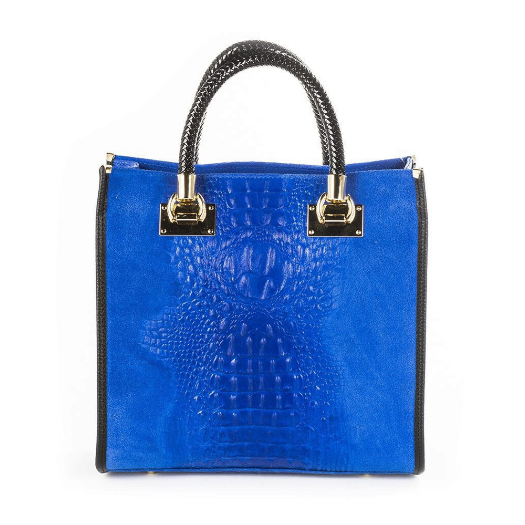 GF13221 GENUINE ITALIAN LEATHER PORTFOLIO BAG - German Fuentes Wholesale of Leather Handbags, Belts and Accessories - German Fuentes