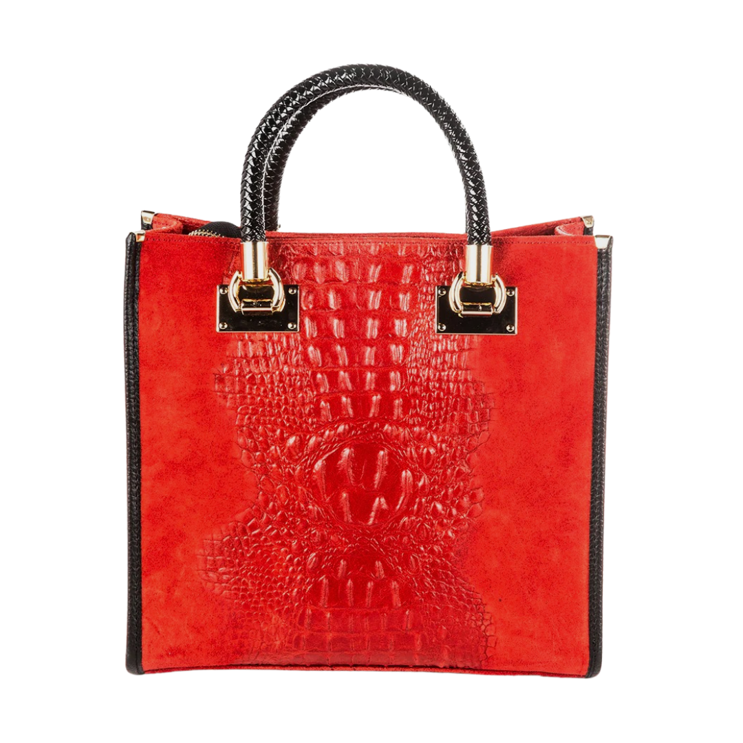 GF13221 GENUINE ITALIAN LEATHER PORTFOLIO BAG - German Fuentes Wholesale of Leather Handbags, Belts and Accessories - German Fuentes