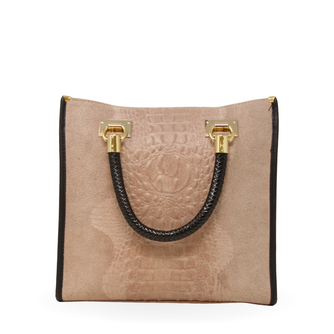 GF13221 GENUINE ITALIAN LEATHER PORTFOLIO BAG - German Fuentes Wholesale of Leather Handbags, Belts and Accessories - German Fuentes