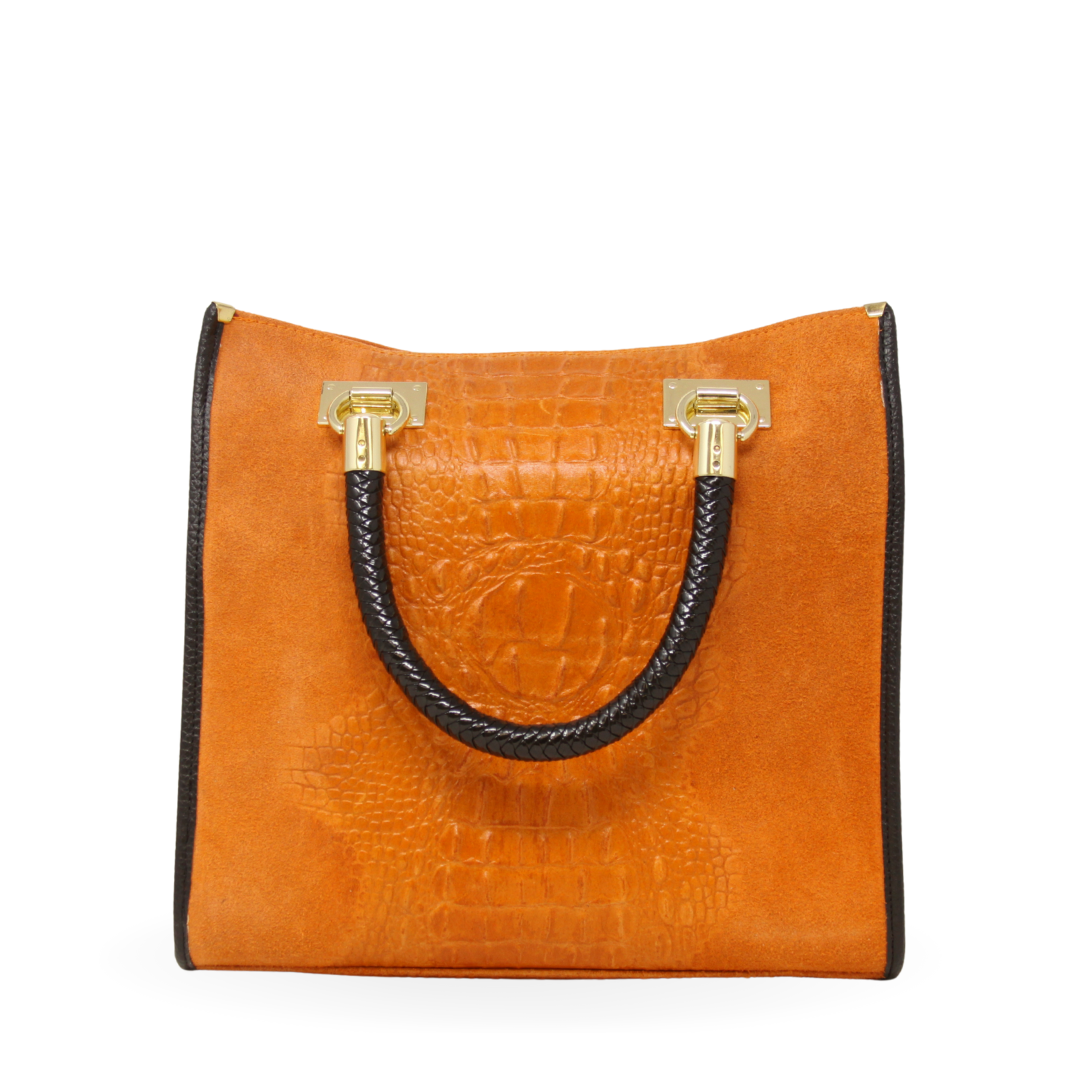 GF13221 GENUINE ITALIAN LEATHER PORTFOLIO BAG - German Fuentes Wholesale of Leather Handbags, Belts and Accessories - German Fuentes