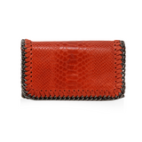 GF0392 GENUINE ITALIAN LEATHER CROSSBODY CLUTCH