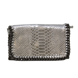 GF0392 GENUINE ITALIAN LEATHER CROSSBODY CLUTCH