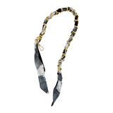 CBS-50  CHAIN WITH SCARF FOR BAGS OR CELL PHONE