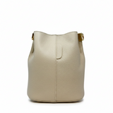 GF2553 LEATHER BUCKET BAG