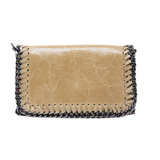GF0390 GENUINE ITALIAN LEATHER CROSSBODY CLUTCH