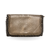GF0392 GENUINE ITALIAN LEATHER CROSSBODY CLUTCH