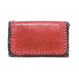 GF0390 GENUINE ITALIAN LEATHER CROSSBODY CLUTCH