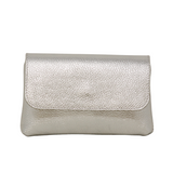 GF0603 GENUINE ITALIAN LEATHER CROSSBODY CLUTCH