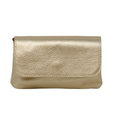 GF0603 GENUINE ITALIAN LEATHER CROSSBODY CLUTCH