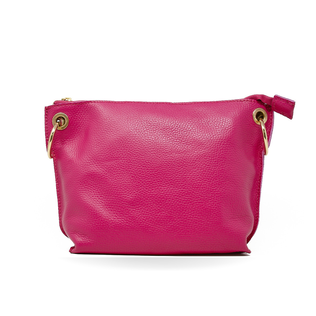 GF2273 GENUINE ITALIAN LEATHER CROSSBODY BAG - German Fuentes Wholesale of Leather Handbags, Belts and Accessories - German Fuentes