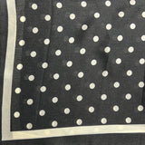 YF08-C1 POLKA DOTS SCARF - German Fuentes Wholesale of Leather Handbags, Belts and Accessories - German Fuentes