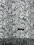 PASHMINA 11- CASHMERE SNAKE PRINT - German Fuentes Wholesale of Leather Handbags, Belts and Accessories - German Fuentes