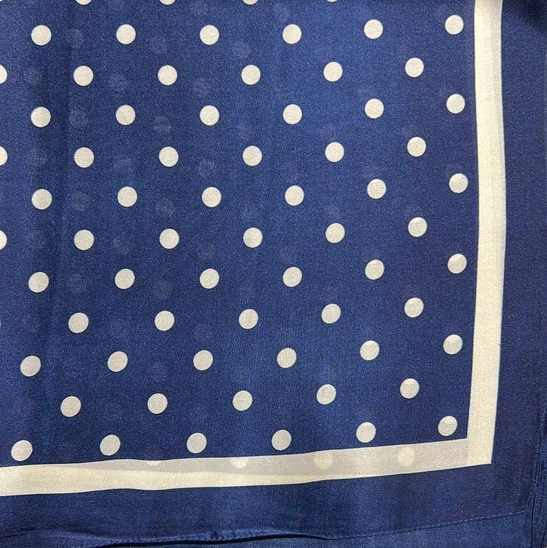 YF08-C1 POLKA DOTS SCARF - German Fuentes Wholesale of Leather Handbags, Belts and Accessories - German Fuentes