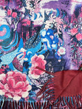 PASHMINA 05 FLORAL PRINT - German Fuentes Wholesale of Leather Handbags, Belts and Accessories - German Fuentes