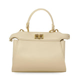 GF0823 GENUINE ITALIAN LEATHER HANDLE AND CROSSBODY BAG