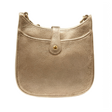 GF0745-S GENUINE ITALIAN  LEATHER MID MESSENGER BAG