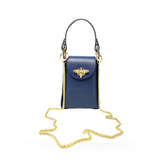 GF1080 GENUINE ITALIAN LEATHER BUTTERFLY CLUTCH + CROSSBODY