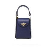 GF1080 GENUINE ITALIAN LEATHER BUTTERFLY CLUTCH + CROSSBODY