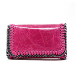 GF0390 GENUINE ITALIAN LEATHER CROSSBODY CLUTCH