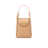 GF1080 GENUINE ITALIAN LEATHER BUTTERFLY CLUTCH + CROSSBODY
