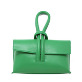 GF0467 GENUINE ITALIAN LEATHER  WRISTLET BAG