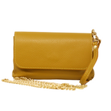 GF0603 GENUINE ITALIAN LEATHER CROSSBODY CLUTCH