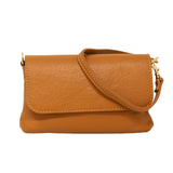 GF0603 GENUINE ITALIAN LEATHER CROSSBODY CLUTCH
