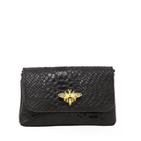 GF1184  GENUINE ITALIAN LEATHER BUTTERFLY CROSSBODY BAG