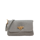GF1184  GENUINE ITALIAN LEATHER BUTTERFLY CROSSBODY BAG