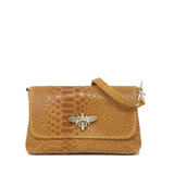 GF1184  GENUINE ITALIAN LEATHER BUTTERFLY CROSSBODY BAG