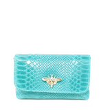 GF1184  GENUINE ITALIAN LEATHER BUTTERFLY CROSSBODY BAG