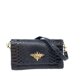 GF1184  GENUINE ITALIAN LEATHER BUTTERFLY CROSSBODY BAG