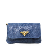 GF1184  GENUINE ITALIAN LEATHER BUTTERFLY CROSSBODY BAG