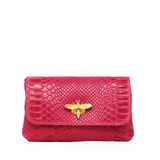 GF1184  GENUINE ITALIAN LEATHER BUTTERFLY CROSSBODY BAG
