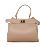 GF0823 GENUINE ITALIAN LEATHER HANDLE AND CROSSBODY BAG