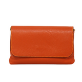 GF0603 GENUINE ITALIAN LEATHER CROSSBODY CLUTCH