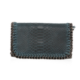 GF0392 GENUINE ITALIAN LEATHER CROSSBODY CLUTCH