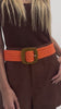 CINT-11 WOODEN BUCKLE STRETCH BELT