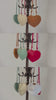 GF0990 GENUINE ITALIAN LEATHER CROSSBODY HEART BAG