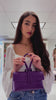 GF0467 GENUINE ITALIAN LEATHER  WRISTLET BAG